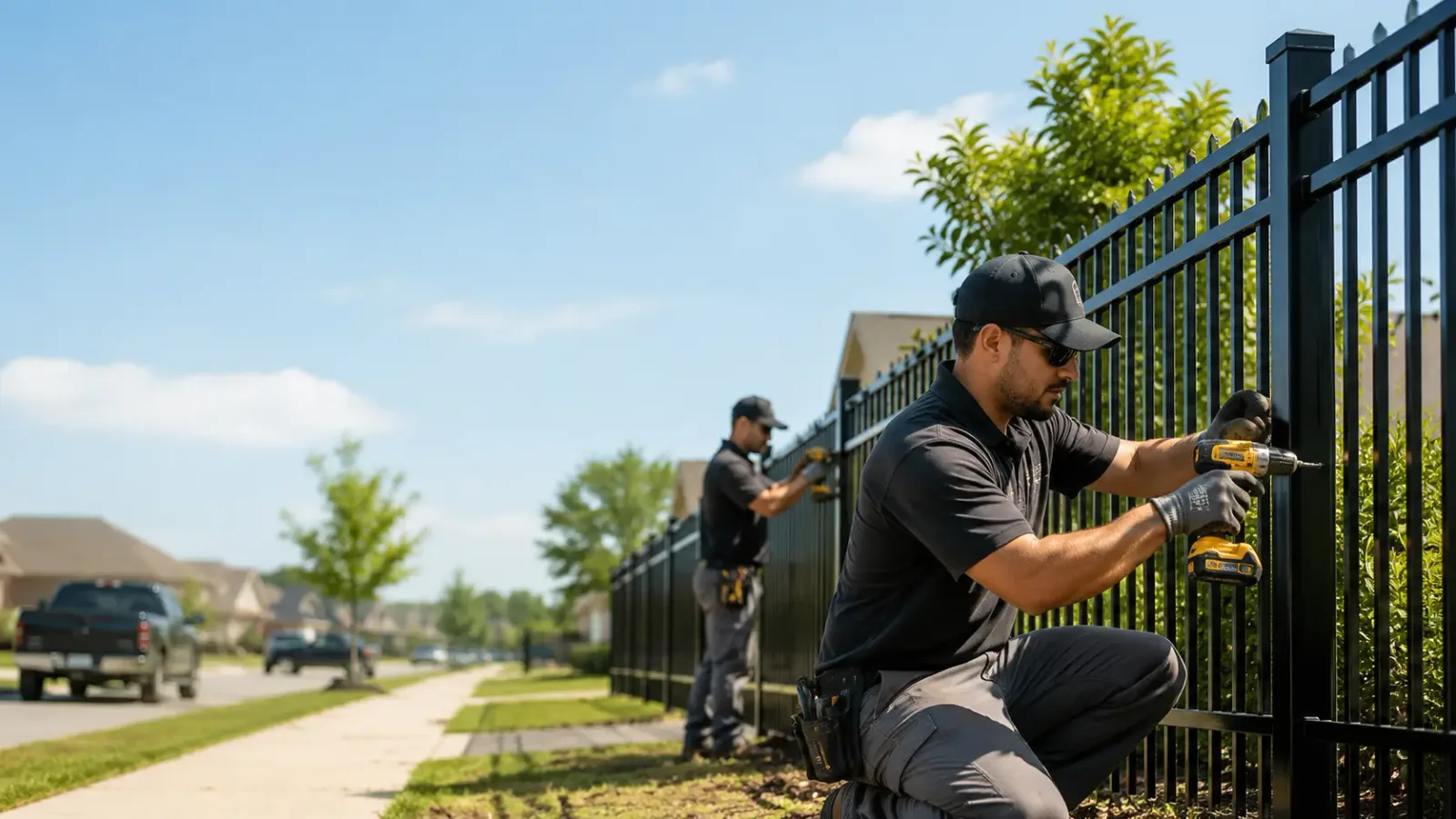 Metal Fence Installation in Tickfaw, LA